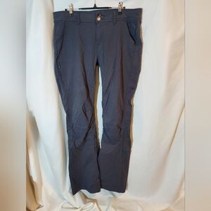 PrAna Women's Halle Dark Gray Bootcut Convertible Pants - 14T